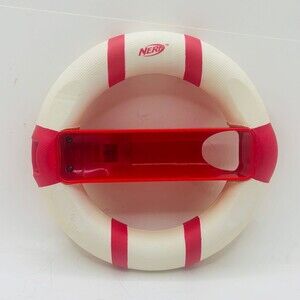 OEM White Red Nerf Wii Wheel Steering Accessory for Nintendo Wii Controller